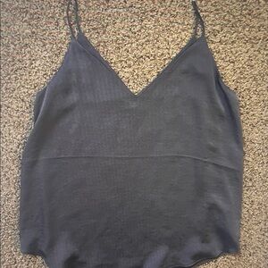 Express Black V-Neck Spaghetti Strap Cami